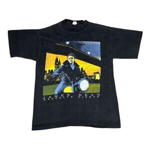 Vintage 90s James Dean Brooklyn Nights New York T-Shirt